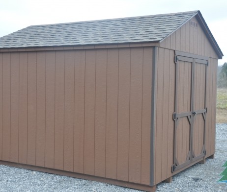 10 x 12 madison peak style barn this 10 12 madison peak style shed was ...