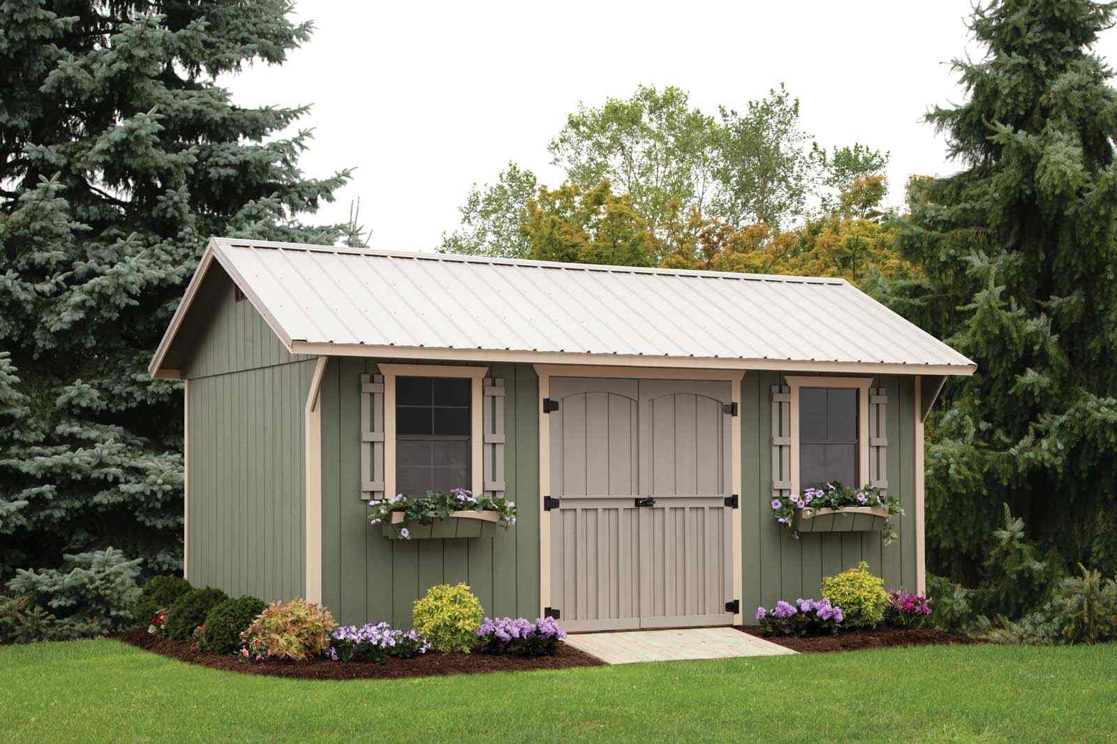 Carriage House Storage Shed Series