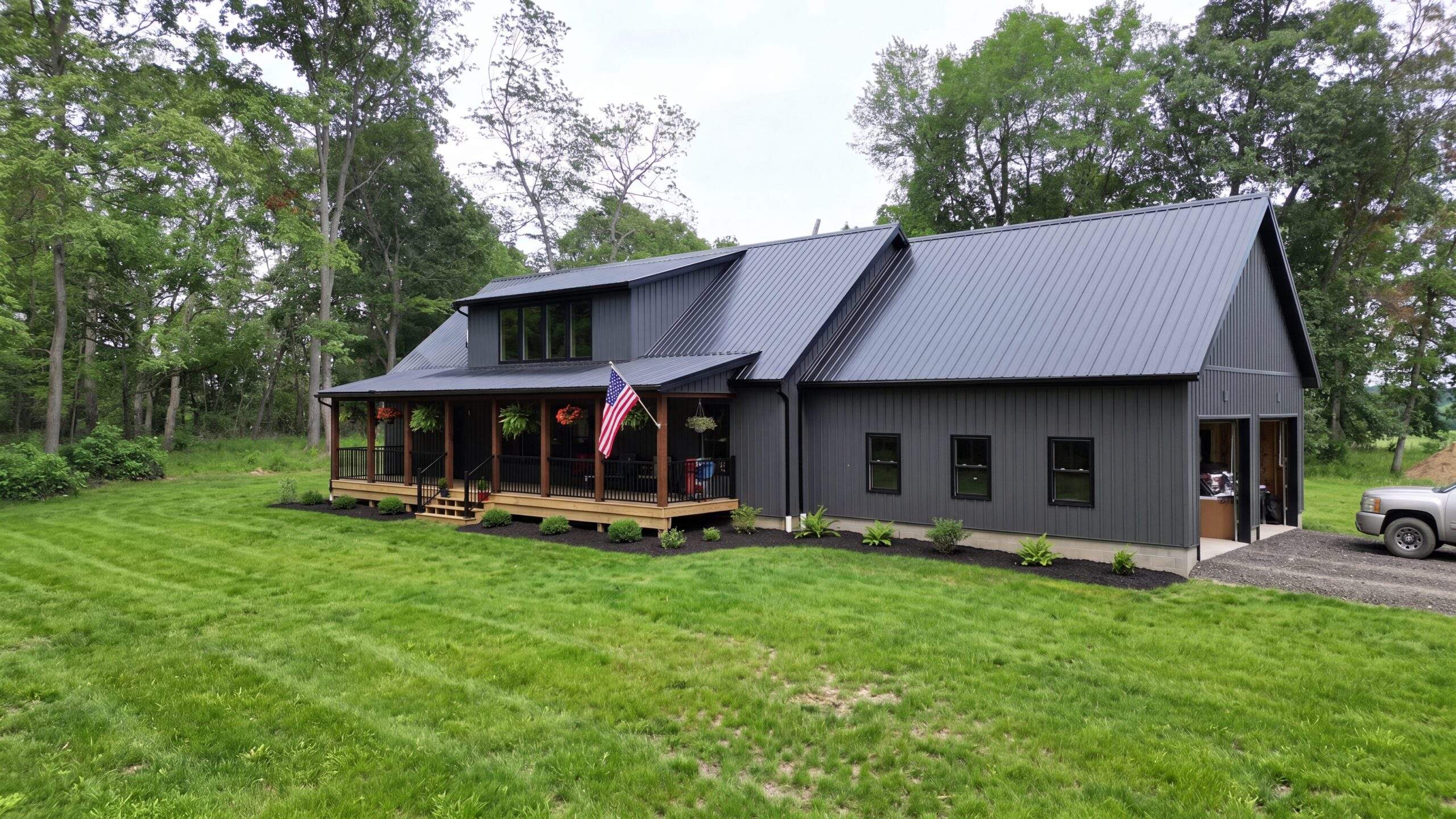 Timber Haven Front Lawn