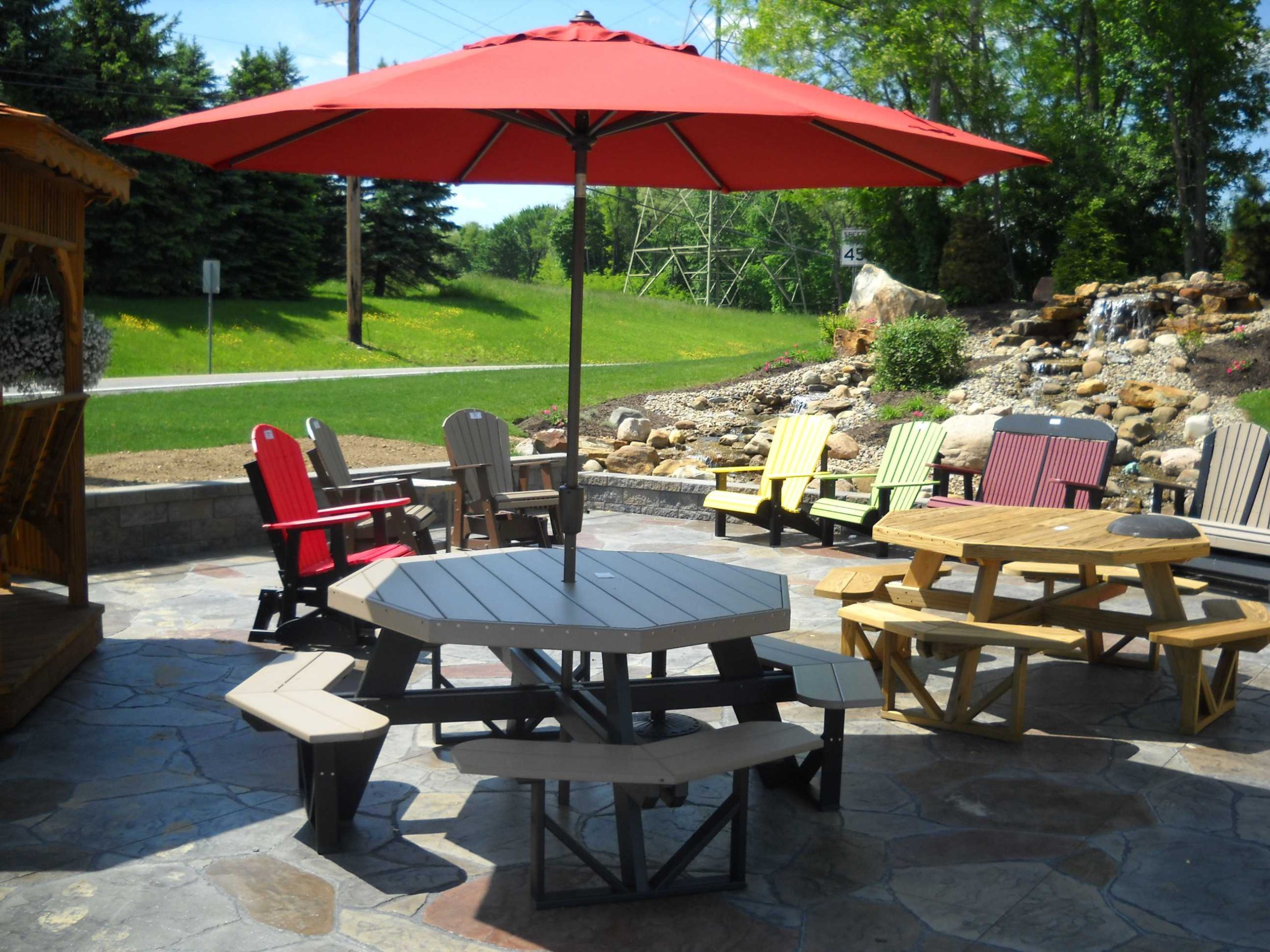 Poly Octagon Picnic Table