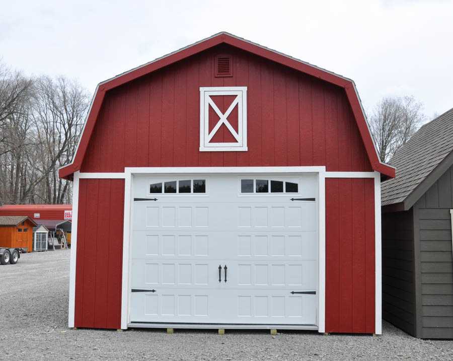 16x32 ontario garage 2-story garages, amish modular