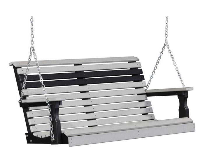 4 Foot Plain Porch Swing - Image 8