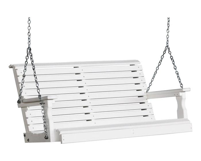 4 Foot Plain Porch Swing - Image 12