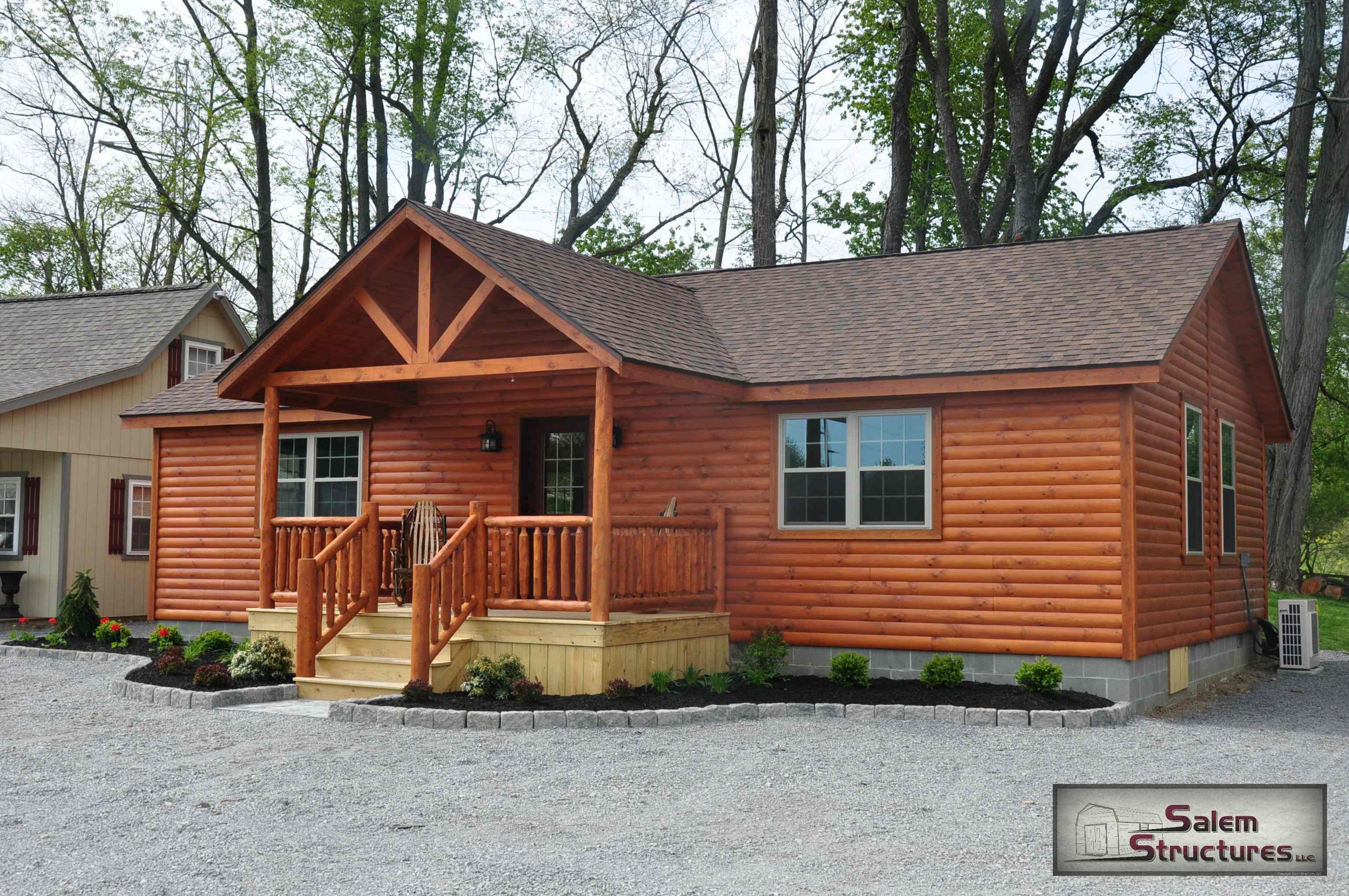 24 x40 Valley View Modular Log Cabin Homes Cabins Log Cabins 