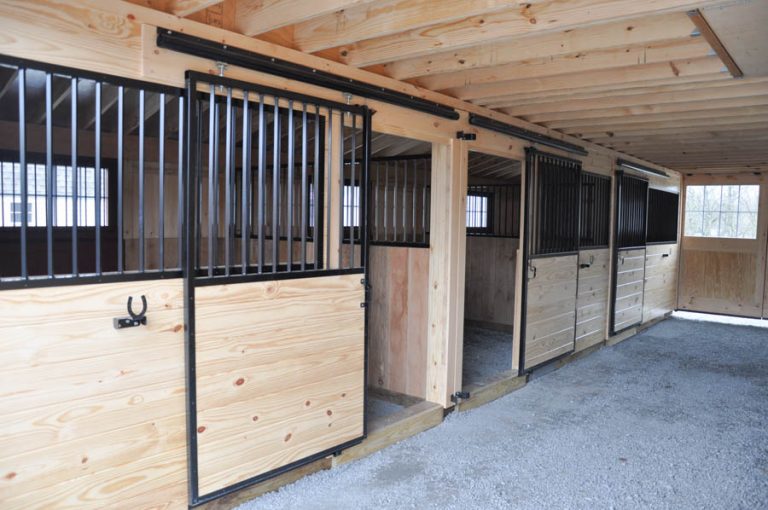 30x36 Monitor Horse Barn 