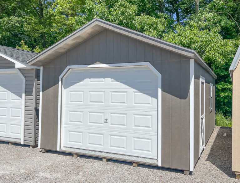 14'x22' Peak Style Garage Peak Style Garages Sales & Prices