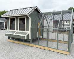 6'x8' Chicken Coop With Run