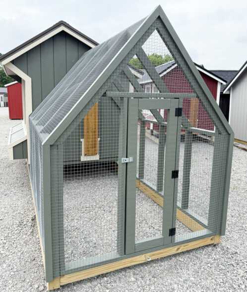 6'x8' Chicken Coop With Run