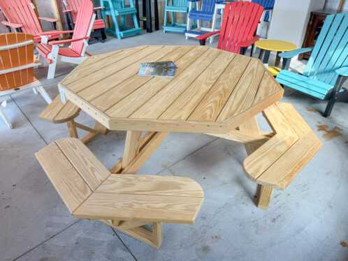 Octagon Picnic Table